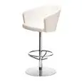 SGABELLO KICCA - MOD. 320 - STRUTTURA GIREVOLE IN ACCIAIO - SCOCCA IN TESSUTO - PER USO INTERNO - DIM. Cm L 62 x P 57 x H 108 - NORMA CE