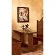 TAVOLO PER PUB - MOD. 025T - STRUTTURA IN LEGNO - FINITURE LEGNO IN ANILINA BEIGE, PINO NATURALE, CILIEGIO E NOCE  - PER USO INTERNO - NORMA CE