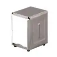 Portatovaglioli Banco  in Inox - MEDRI - Codice T6435 - Dimensioni cm 12x9.5 - Altezza cm 145 - Imballo confezione da n. 1 Unità