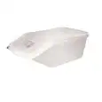 Contenitore Fifo Con Coperchio  in Polipropilene - ARAVEN Linea POLIPROPILENE - Codice 09144 - Dimensioni cm 56.5x34 - Altezza cm 20 - Imballo confezione da n. 1 Unità