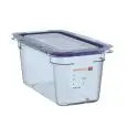 Contenitore Con Coperchio 1/3  in Abs - ARAVEN Linea ABS - Codice 07770 - Capacità 165 lt  - Dimensioni cm 32.5x17.6 - Altezza cm 65 - Imballo confezione da n. 1 Unità