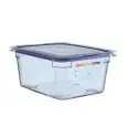 Contenitore Con Coperchio 1/2  in Abs - ARAVEN Linea ABS - Codice 07775 - Capacità 79 lt  - Dimensioni cm 32.5x26.5 - Altezza cm 15 - Imballo confezione da n. 1 Unità