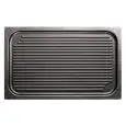 TEGLIA IN ALLUMINIO SILVERSTONE PER GRIGLIA GASTRONORM 1/1 - mm 530x325