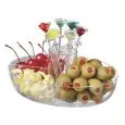 Set Aperitivo Martini  in Acrilico - MEDRI Linea SHOW - Codice MM-7C - Imballo confezione da n. 1 Unità