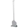 CASSETTA INOX PORTA PALE PIZZA - DIMENSIONI cm. L 40,5 x P 16 x 10 h