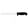 COLTELLO PER PANE - LAMA IN ACCIAIO INOSSIDABILE TEMPERATO AISI 420 - MANICO IN GOMMA ANTISCIVOLO - LAVABILE IN LAVASTOVIGLIE - LAMA cm. 22