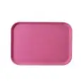 Vassoio Rettangolare Rosa in Superfiberglass - MEDRI Linea TABLA - Codice 1418CT - Dimensioni cm 46x36 - Imballo confezione da n. 1 Unità