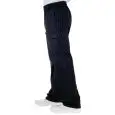 PANTACHEF VIENNA NERO - MOD. 044051 - 100% COTONE - COLORE NERO CON RIGHE BIANCHE