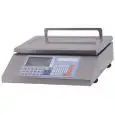 BILANCIA ELETTRONICA DA BANCO - MOD. Eb2/LCN - REALIZZATA IN ACCIAIO INOX - PORTATA: Kg 12/30 div. 2/5 grammi - DIMENSIONE CM L 35 X P 37 X h 13 - NORMA CE