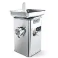 TRITACARNE PROFESSIONALE DA BANCO - REFRIGERATO - MOD. TC 22.3q ICE - COLLO QUADRO - Produzione oraria Kg/h 350 - Alimentazione TRIFASE 230-400/50/3 - Norma CE