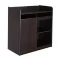 MOBILE DI SERVIZIO DA SALA BASSO - MOD. 1627F/W - STRUTTURA IN NOBILITATO - N. 1 ANTA - N. 1 VANO A GIORNO - VANO PORTAPOSATE - DIM. cm L 94 x P 48 x 98 H
