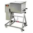 MISCELATORE DI CARNE BIPALA CARRELLATA - MOD. F100/2P - Capienza: 100 Kg - Potenza 1.8 kW - Peso Kg 110 - Dimensioni cm. L 116 X P 57 X h 104 - Norma CE