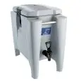 CONTENITORE ISOTERMICO - MOD. Q-XTRA - PER TRASPORTO DI BEVANDE ED ALIMENTI LIQUIDI - CALDE O FRESCHE - CAPACITA' Lt. 10 - DIM. cm L 26,5 x P 45 x 45,2 H - NORMA CE