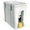 CONTENITORE ISOTERMICO - MOD. QC20 - PER TRASPORTO DI BEVANDE ED ALIMENTI LIQUIDI - CALDE O FRESCHE - CAPACITA' Lt. 19 - DIM. cm L 29,5 x P 46,5 x 46 H - NORMA CE