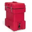CONTENITORE ISOTERMICO - MOD. QC25 - PER TRASPORTO DI BEVANDE ED ALIMENTI LIQUIDI - CALDE O FRESCHE - CAPACITA' Lt. 25 - DIM. cm L 31 x P 45,5 x 58,8 H - NORMA CE
