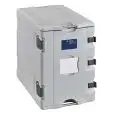 CONTENITORE ISOTERMICO AD APERTURA FRONTALE - MOD. AF12 - PER TRASPORTO DI PASTI MULTIPORZIONE - CALDI, FRESCHI O CONGELATI - GASTRONORM GN1/1, 1/2 e 1/3 - CAPACITA' Lt. 90 - DIM. cm L 44 x P 66,5 x 65 H - NORMA CE