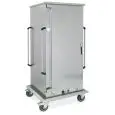 ARMADIO PORTAVASSOI E PORTATEGLIE CALDI - MOD. ARMADI CALDI 3 - STRUTTURA IN LAMIERA DI ACCIAIO INOX AISI 304 COMPLETAMENTE SALDATA - ALIMENTAZIONE MONOFASE 230V 50/60 Hz - TEMPERATURA +65° / +90°C - POTENZA 1600W - N. 1 SPORTELLO FRONTALE BATTENTE - GRUP