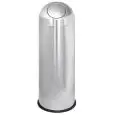 PATTUMIERA E GETTACARTE - MOD. GETTACARTA PUSH - CONTENITORE PUSH IN ACCIAIO INOX - SPORTELLO CON APERTURA A PRESSIONE - NORMA CE