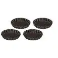 C/4 Stampo Crostata  in Alluminio Antiaderente - GUARDINI Linea ARIANNA - Codice 56204 - Diametro 12 cm - Imballo confezione da n. 1 Unità