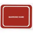 COLORE VASSOIO MARRONE RAME