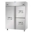 Armadio frigo in acciaio inox combinato positivo e positivo gastronorm Tecnodom A3I4MIDPP