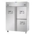 Armadio frigo in acciaio inox combinato positivo e negativo (congelatore) gastronorm Tecnodom A3I4MIDPN