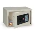 CASSAFORTE A MOBILE - Mod. TSE/OH - COMBINAZIONE ELETTRONICA DIGITALE - SERRATURA ELETTROMAGNETICA CONTROLLATA - SERRATURA A CHIAVE PER APERTURA DI EMERGENZA - Dimensioni interne cm L 30 x P 15 x 19 H - Dimensioni estene cm L 31 x P 20 x 20 H - Norma CE