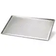 TEGLIA IN ALLUMINIO MICROFORATA - Ideale per completamento cottura di prodotti surgelati e precotti - Dimensioni mm L 60 x P 40 x 2 H