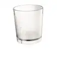 C/6 Bicchieri Satinato in Policarbonato - GUZZINI Linea HAPPY HOUR - Codice 2335/09 - Capacità 38 cl  - Imballo confezione da n. 1 Unità