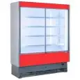ESPOSITORE MURALE REFRIGERATO CON PORTE SCORREVOLI - MOD. VULCANO VS 60 C VERNICIATO - ADATTO PER CARNE PRECONFEZIONATA - Vetri scorrevoli - A BASSO CONSUMO ENERGETICO - VENTILATO - TEMPERATURA MINIMA DI ESERCIZIO °C +0/+2 - SELF SERVICE - NON CANALIZZABI