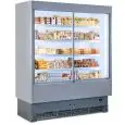 ESPOSITORE MURALE REFRIGERATO CON PORTE SCORREVOLI - MOD. VULCANO VS 60 C INOX - ADATTO PER CARNE PRECONFEZIONATA - Vetri scorrevoli - A BASSO CONSUMO ENERGETICO - VENTILATO - TEMPERATURA MINIMA DI ESERCIZIO °C +0/+2 - SELF SERVICE - NON CANALIZZABILE - N