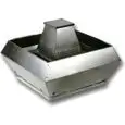 ASPIRATORE CENTRIFUGO A TORRINO - MOD. TNV/HC - A GETTO VERTICALE - FUNZIONAMENTO A 200 °C CONTINUI - Norma CE