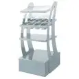 Elemento porta pane posate tovaglie e vassoi - Lunghezza cm 75 - Profondità cm 80 - Altezza cm 160