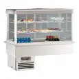 VASCA DA INCASSO CON VETRINA REFRIGERATA - MOD. STYLE VASCA VFS - PER GASTRONOMIA - POTENZA W 380 - TEMPERATURA °C +4/+10 - REFRIGERAZIONE VENTILATA - Gas refrigerante R290 - SBRINAMENTO AUTOMATICO A PAUSA - ALIMENTAZIONE MONOFASE V 230/1/50 Hz - DIMENSIO
