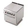 Cucina elettrica tuttapiastra con forno elettrico Allforfood TPF/98ET linea ELLE