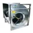 Ventilatori centrifughi per trasmissione - A doppia aspirazione (SENZA MOTORE) - Struttura portante in profili estrusi di alluminio ossidato P40