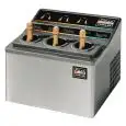 Refrigeratore di bottiglie da banco FAST CHILLER - Mod. TT3X - Capacità 3 bottiglie - Ideale per raffredare vini e altre bevande in pochi minuti - Raffreddato a gas - Consumo W 320 - Alimentazione monofase - Dim. cm L 55 x P 50,3 x 42,9 h - 45 Kg