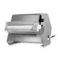 STENDIPIZZA - MOD. TQS30UNO - MONORULLO - Diametro pizza cm 14/30 - Peso pasta gr 80/210 - Potenza motore W 250 - Monofase 230V/50Hz - Norma CE - Peso Kg 21