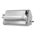 STENDIPIZZA - MOD. TQS50UNO - MONORULLO - Diametro pizza cm 26/45 - Peso pasta gr 80/500 - Potenza motore W 250 - Monofase 230V/50Hz - Norma CE - Peso Kg 27