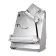 STENDIPIZZA - MOD. TQS30 - 2 coppie di rulli (rulli superiori inclinati) - Diametro pizza cm 14/30 - Peso pasta gr 80/210 - Potenza motore W 250 - Monofase 230V/50Hz - Norma CE - Peso Kg 27