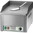 Fry Top elettrico professionale da banco piastra rigata cromata Fimar FRY1/RC