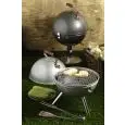 Barbecue Da Tavolo Argento - VOGT - Codice 5598 - Diametro 30 cm - Dimensioni cm 40 - Imballo confezione da n. 1 Unità