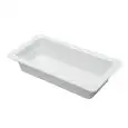 Vasca Gastronorm Bianco in Melamina - MEDRI Linea MELAMINA - Codice GN1/3D - Dimensioni cm 32.5x17.5 - Altezza cm 65 - Imballo confezione da n. 6 Unità