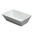 Vasca Gastronorm Bianco in Melamina - MEDRI Linea MELAMINA - Codice HP1406PA - Dimensioni cm 25x15 - Altezza cm 7 - Imballo confezione da n. 6 Unità