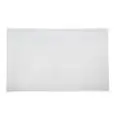 Piatto Rettangolare Bianco in Melamina - MEDRI Linea MELAMINA - Codice HP912 - Dimensioni cm 53x33 - Imballo confezione da n. 1 Unità