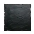 Vassoio Quadrato Nero in Melamina - MEDRI Linea MELAMINA ARDESIA - Codice WKL001-1B - Dimensioni cm 28x28 - Imballo confezione da n. 1 Unità