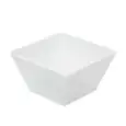 Coppa Quadrata Bianco in Melamina - MEDRI Linea MELAMINA - Codice HB1404PA - Dimensioni cm 24x24 - Altezza cm 10 - Imballo confezione da n. 1 Unità