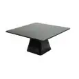 Alzata Quadra Nero in Melamina - MEDRI Linea MELAMINA - Codice HP6952 - Dimensioni cm 36x36 - Altezza cm 17 - Imballo confezione da n. 1 Unità