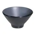 Coppa Conica Grey/Black in Melamina - MEDRI Linea MELAMINA BICOLOR - Codice YML-V83 - Diametro 205 cm - Altezza 105 - Imballo confezione da n. 9 Unità