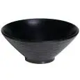 Coppa Conica Black in Melamina - MEDRI Linea MELAMINA - Codice LJB009 - Diametro 23 cm - Altezza 9 - Imballo confezione da n. 6 Unità